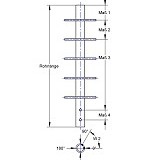 Maßblatt Pfosten 1 Maßblatt Pfosten 1