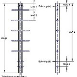Maßblatt Pfosten10 Maßblatt Pfosten10