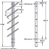 Maßblatt Pfosten11 Maßblatt Pfosten11