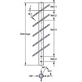 Maßblatt Pfosten 2 Maßblatt Pfosten 2