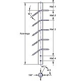 Maßblatt Pfosten 3 Maßblatt Pfosten 3