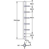 Maßblatt Pfosten 5 Maßblatt Pfosten 5